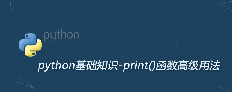 Python print()函数高级用法