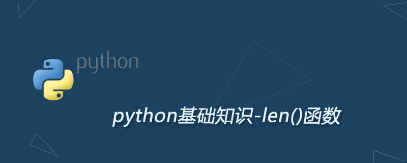 Python len()函数详解：获取字符串长度或字节数