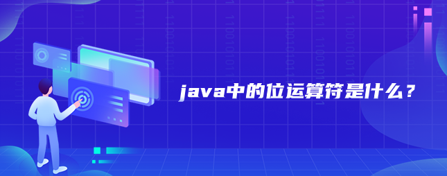 java中的位运算符是什么？是什么？