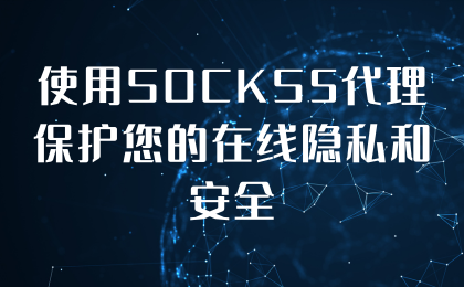 使用SOCKS5代理保护您的在线隐私和安全（动态ip代理平台）