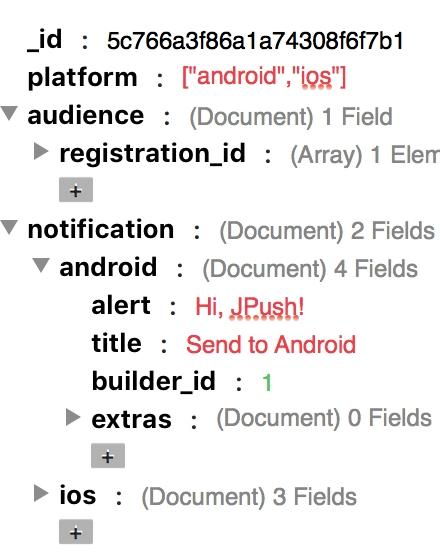 mongodb如何存储json数据类型